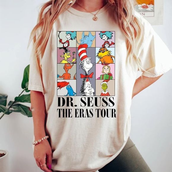 Gildan | Tops | Dr Seuss The Eras Tour Png In My Seuss Geisel Era T ...
